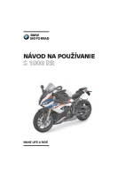 BMW S1000RR - Navod na pouzivanie SK 2020-3